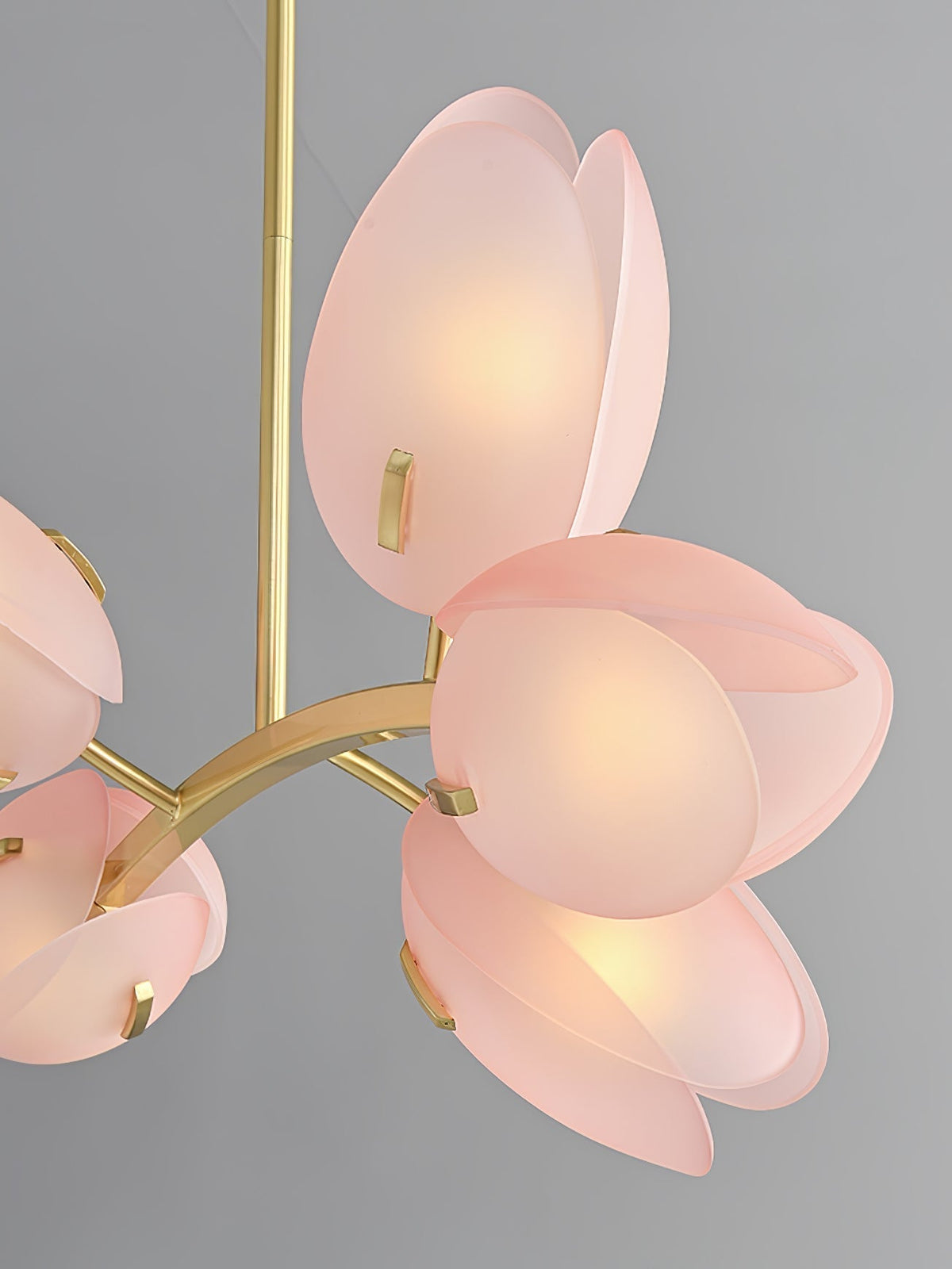 Blossom Moderne kroonluchter van glas