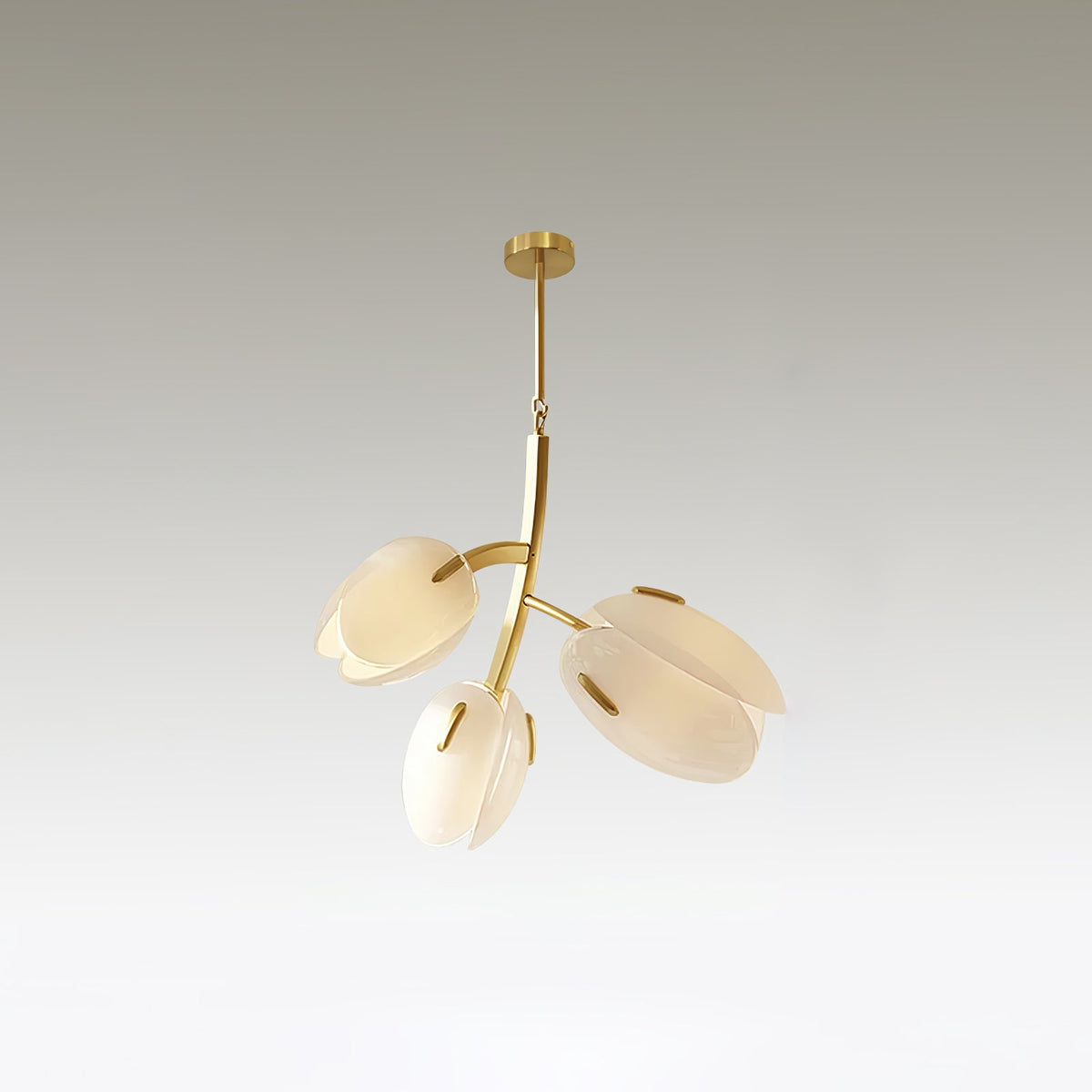 Blossom Moderne kroonluchter van glas