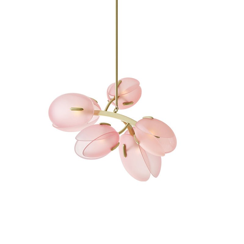 Blossom Moderne kroonluchter van glas
