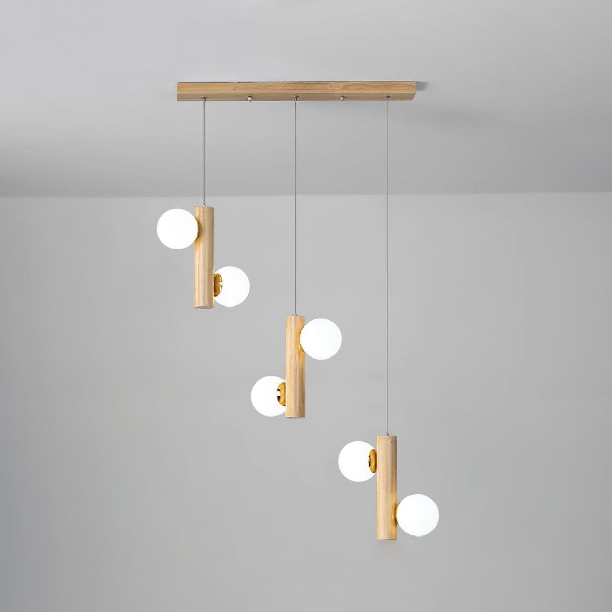 Solstica Hout klassieke hanglamp