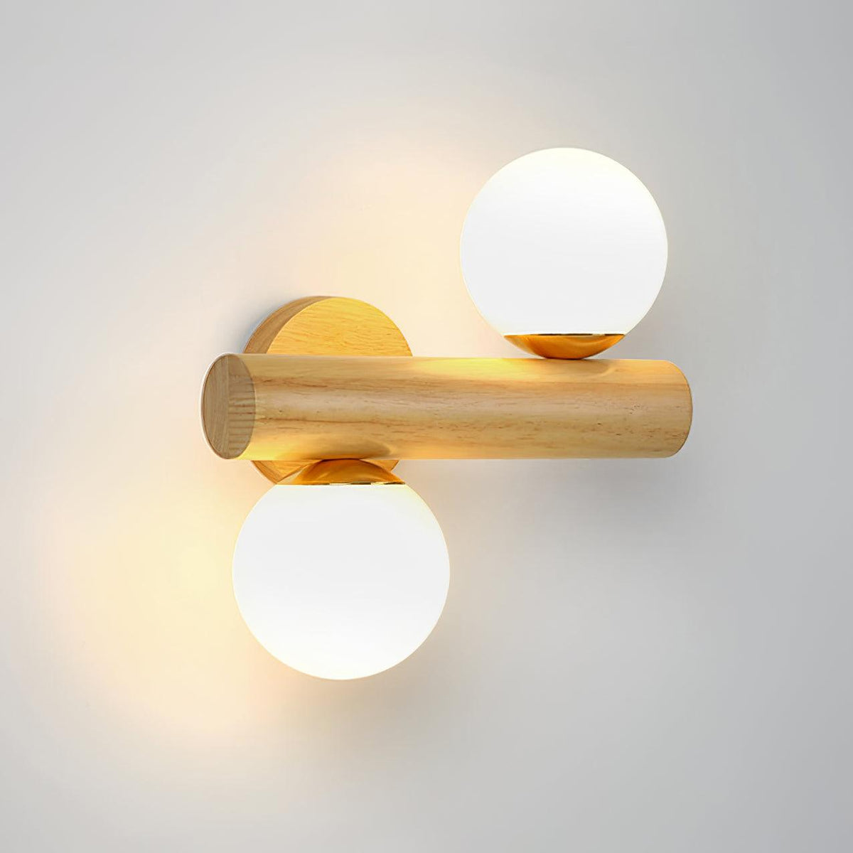 Fioran Hout Scandinavische wandlamp