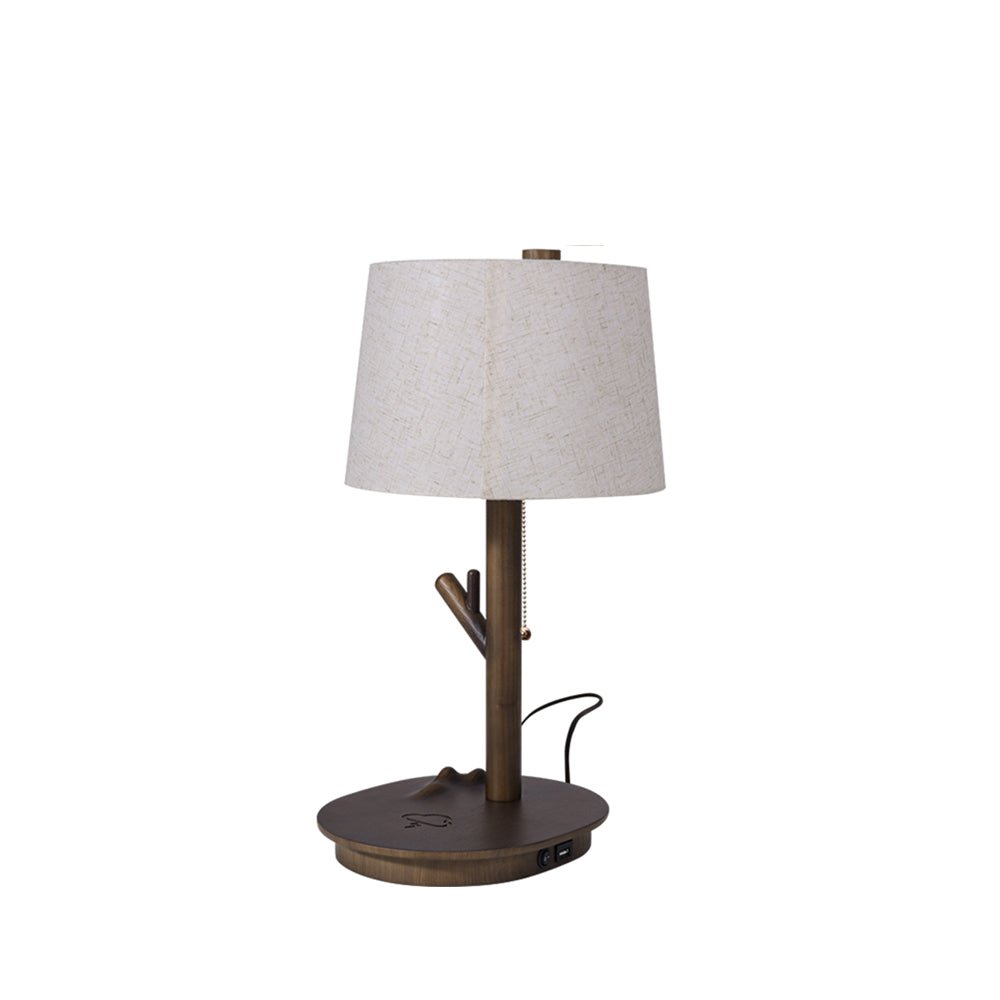 Branch Rustic Houten tafellamp
