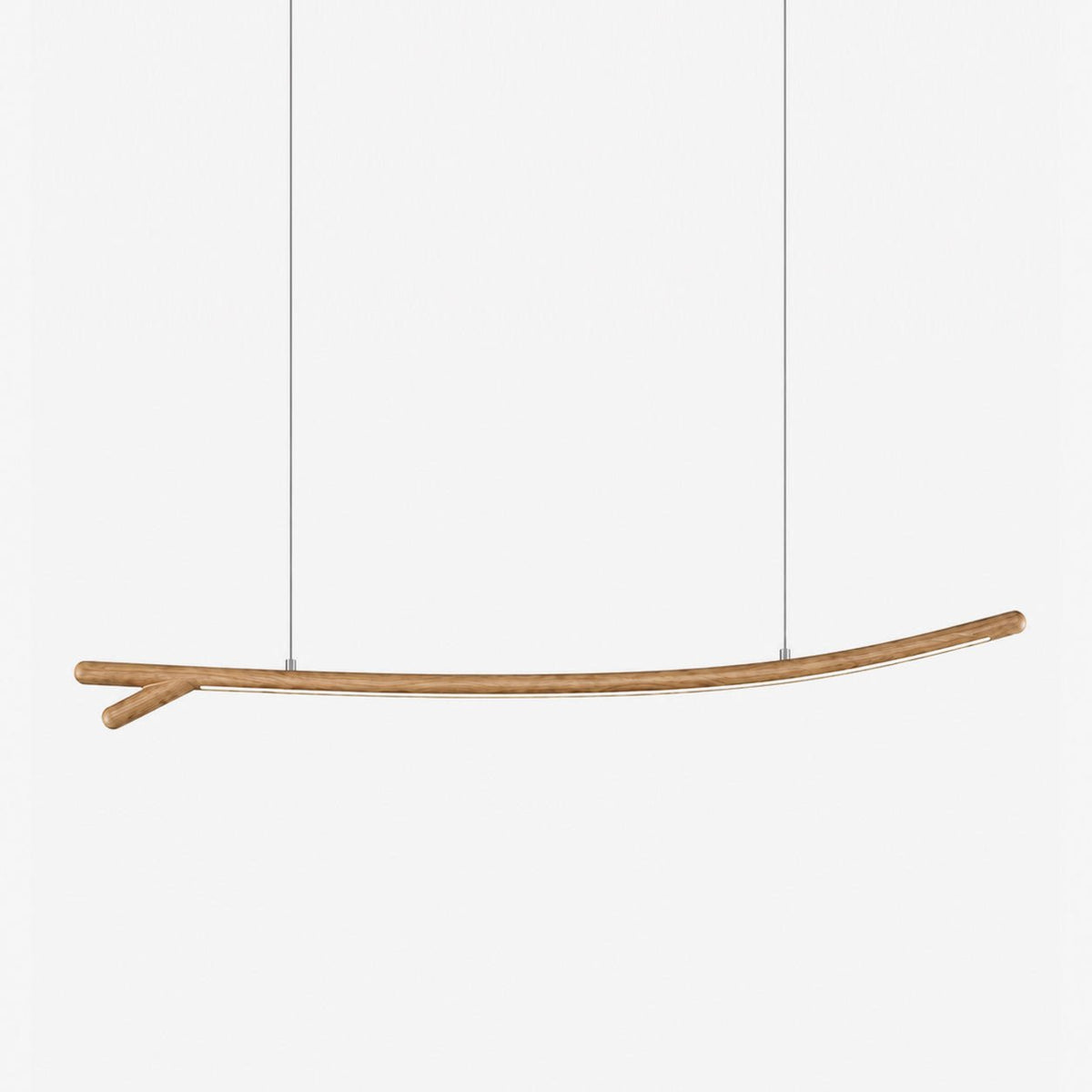 Sylorina hanglamp van walnoothout