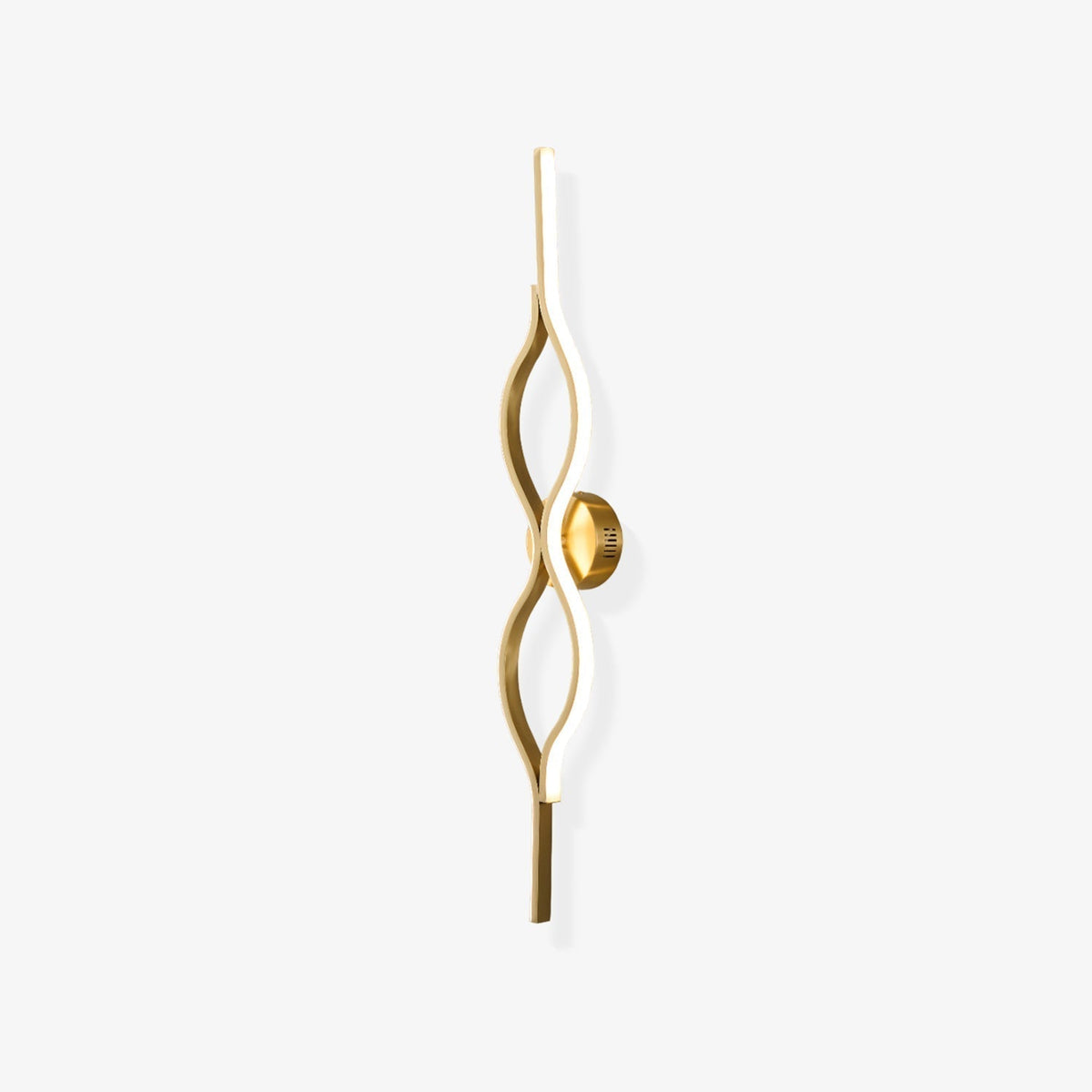 Myvenen klassieke Twist wandlamp van messing