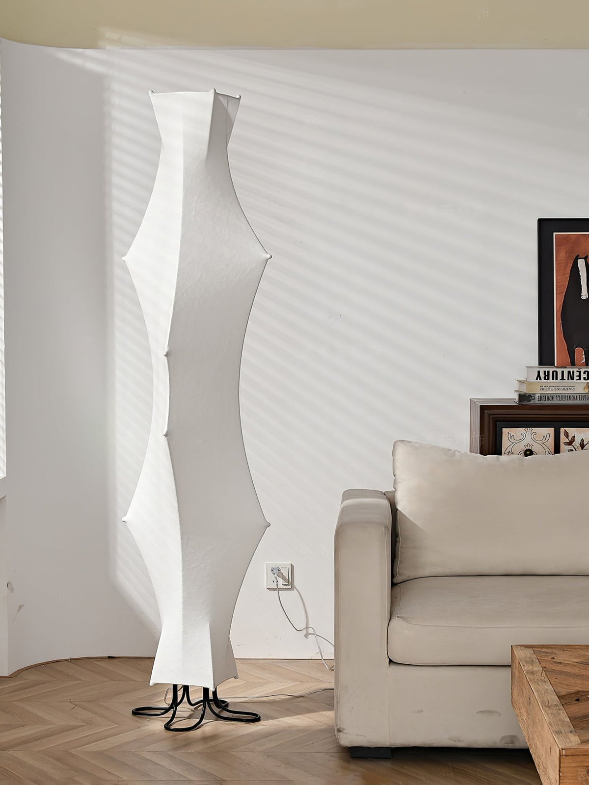 Vela Twist Zijde vloerlamp