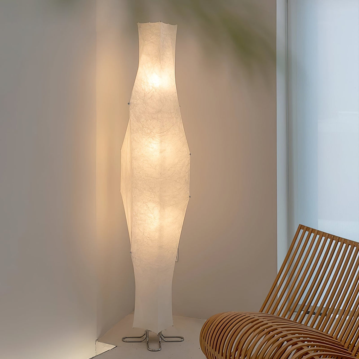 Vela Twist Zijde vloerlamp