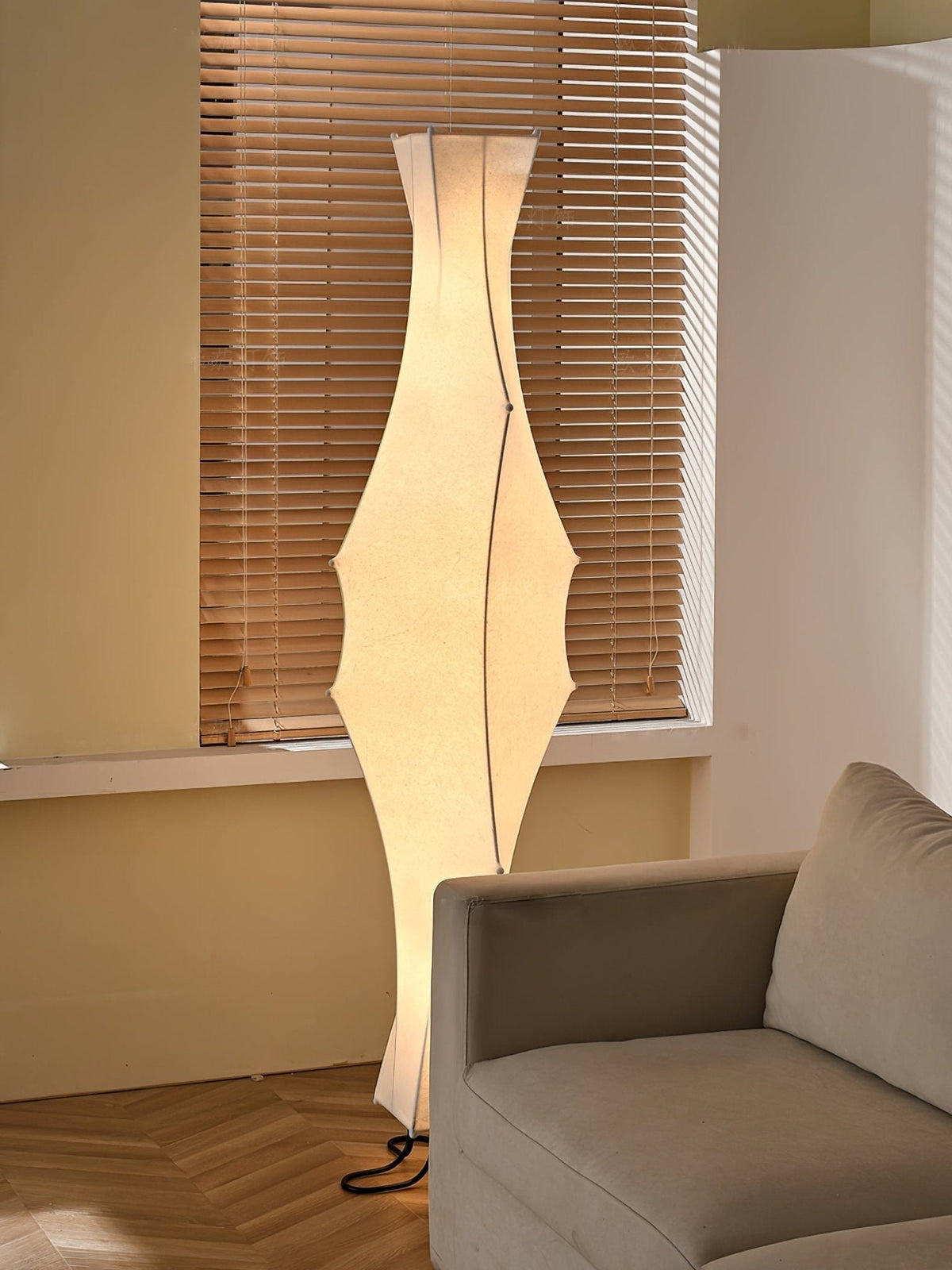 Vela Twist Zijde vloerlamp