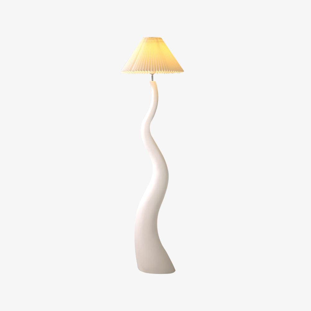 Bexyn vloerlamp van hars en stof