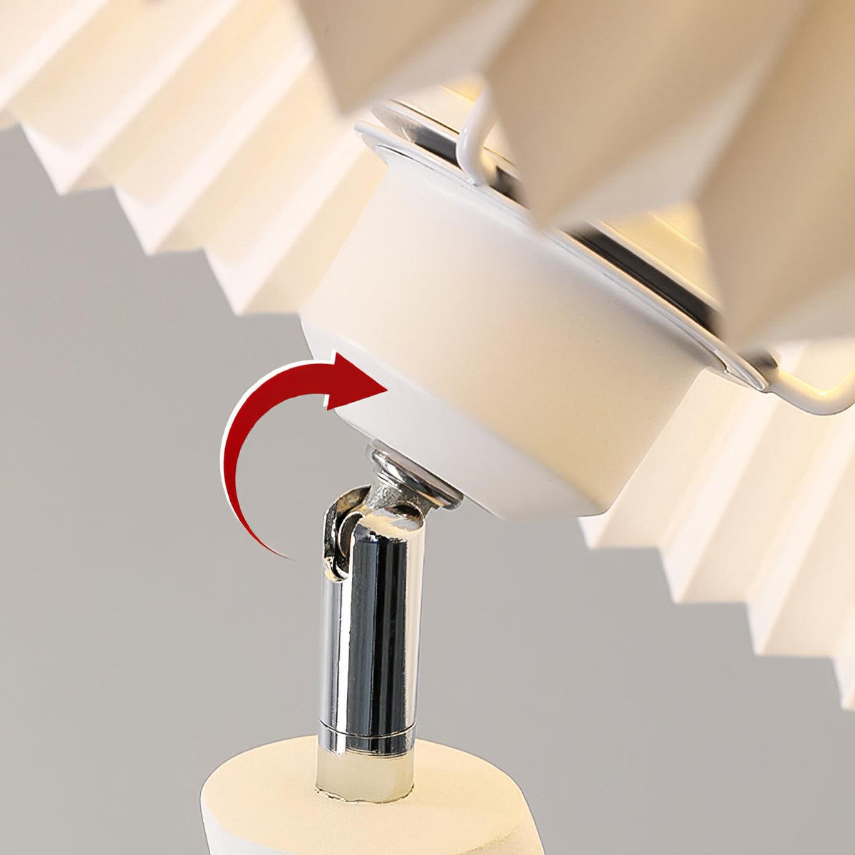 Bexyn vloerlamp van hars en stof