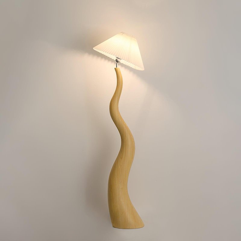 Bexyn vloerlamp van hars en stof