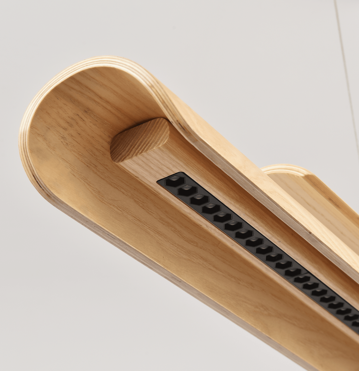 Lignelle houten lineaire hanglamp