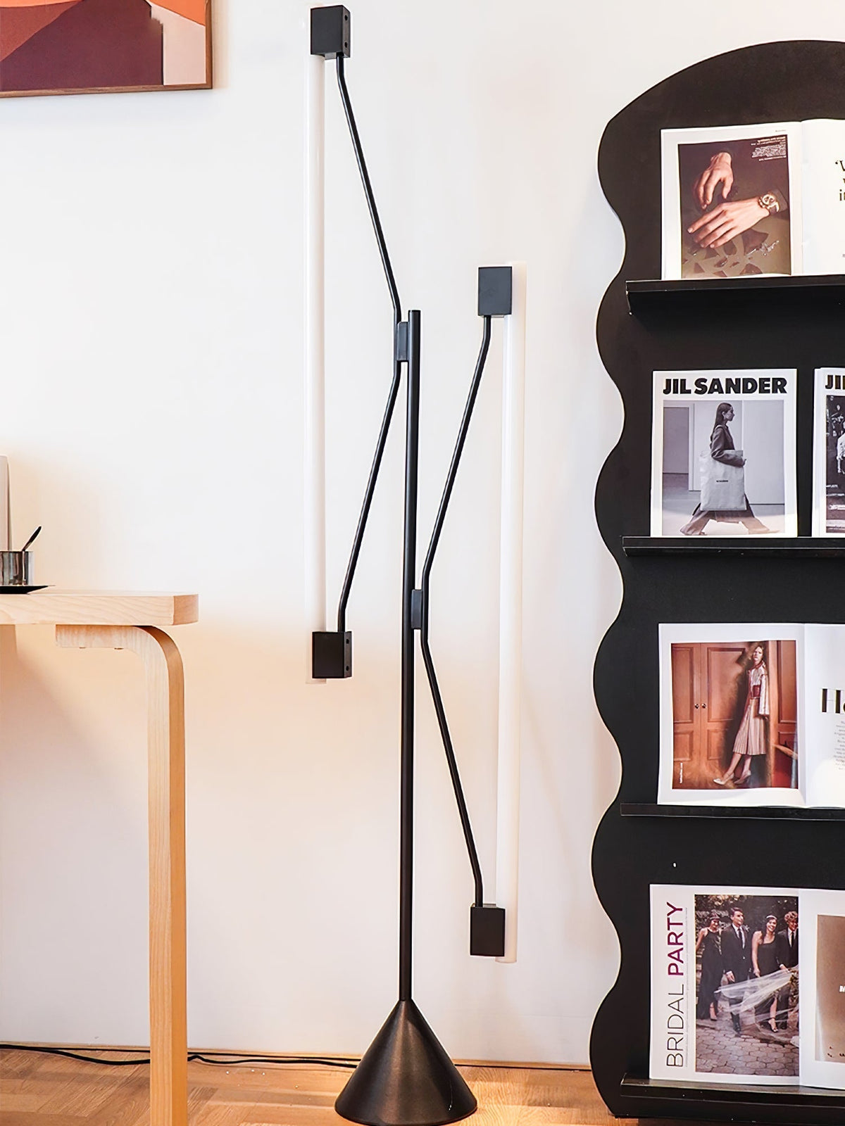 Axis twee-buis vloerlamp