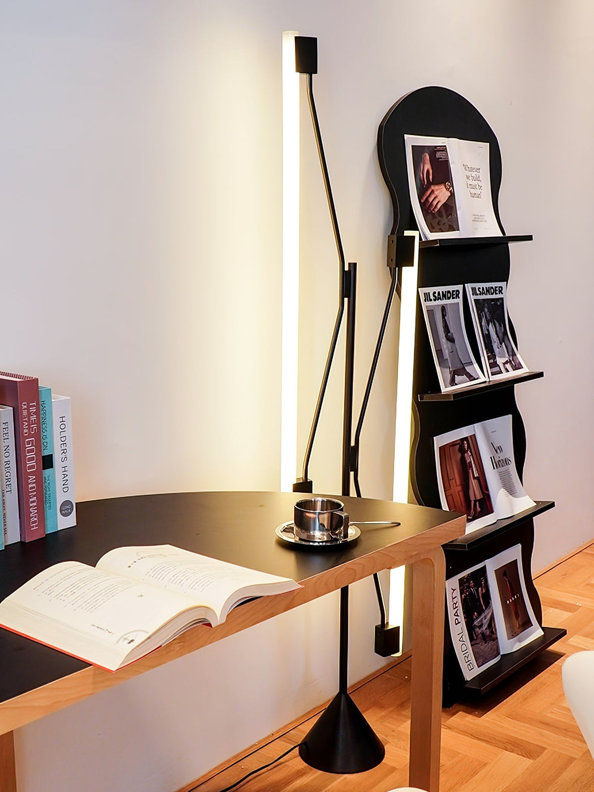 Axis twee-buis vloerlamp