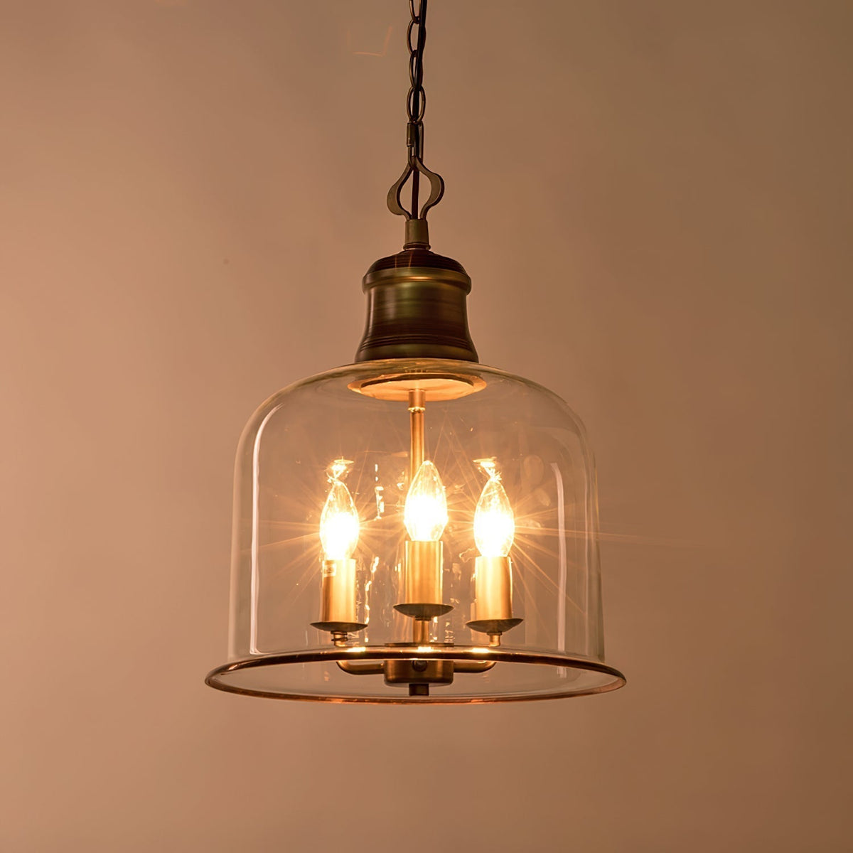 Celaniella Vintage elegantie hanglamp van glas
