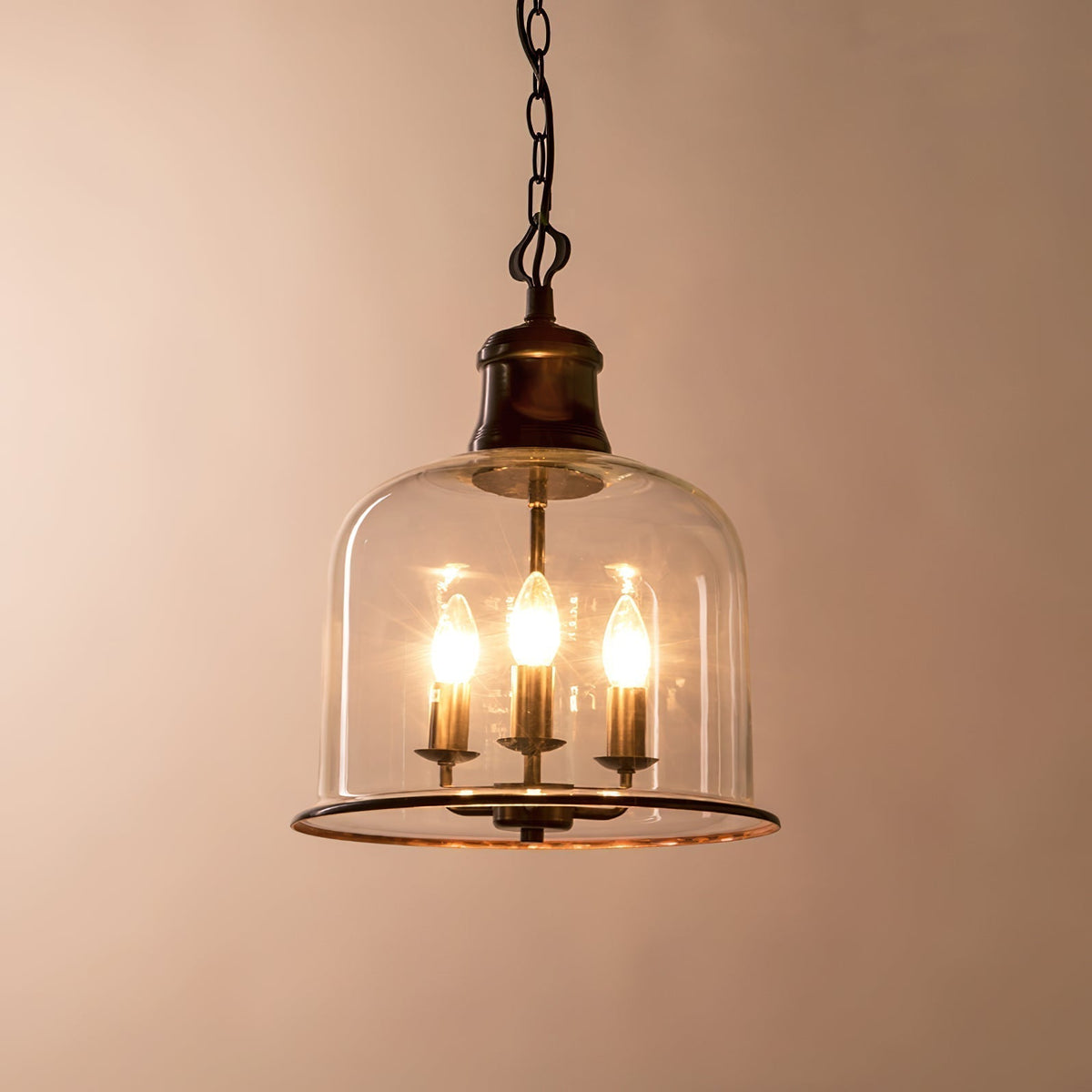 Celaniella Vintage elegantie hanglamp van glas