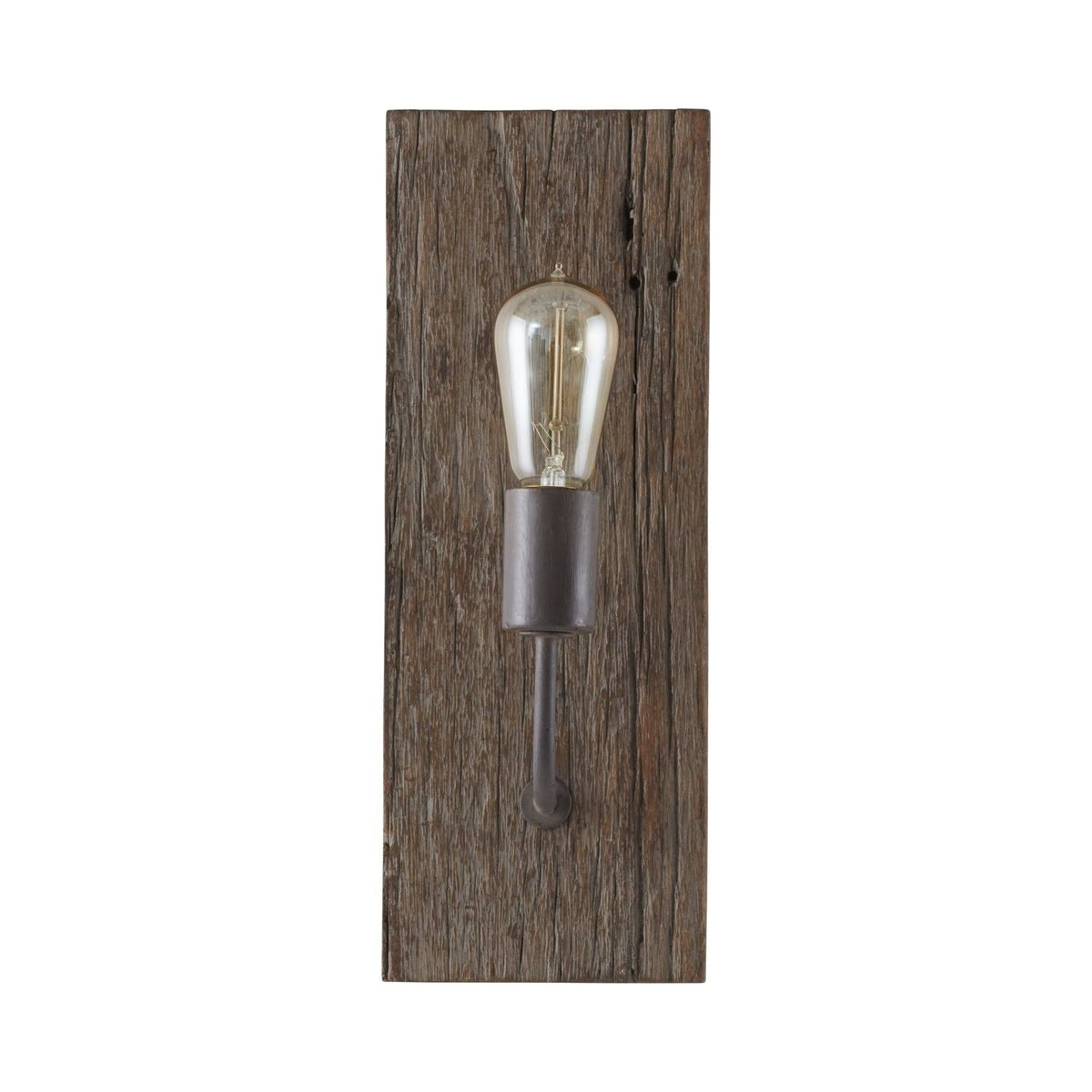 Aveneette wandlamp donker hout