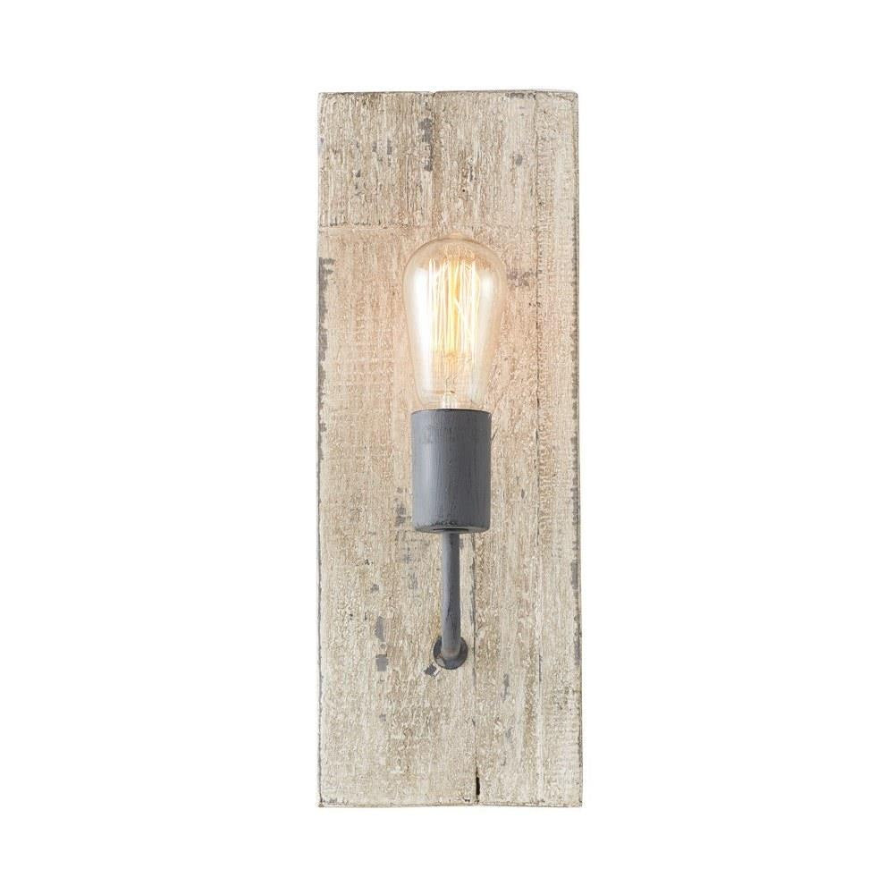 Aveneette wandlamp donker hout