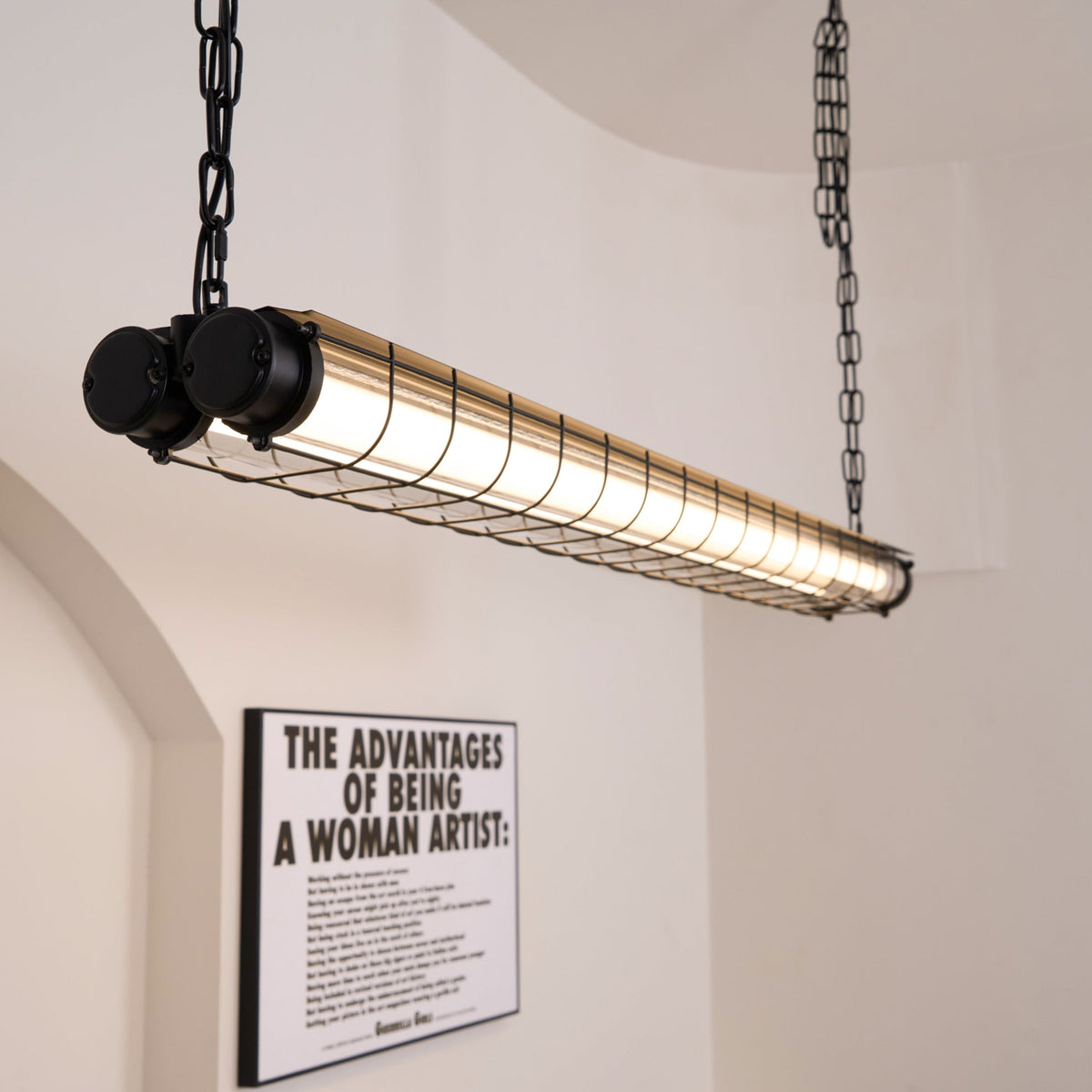 Alaric Industriële lineaire hanglamp