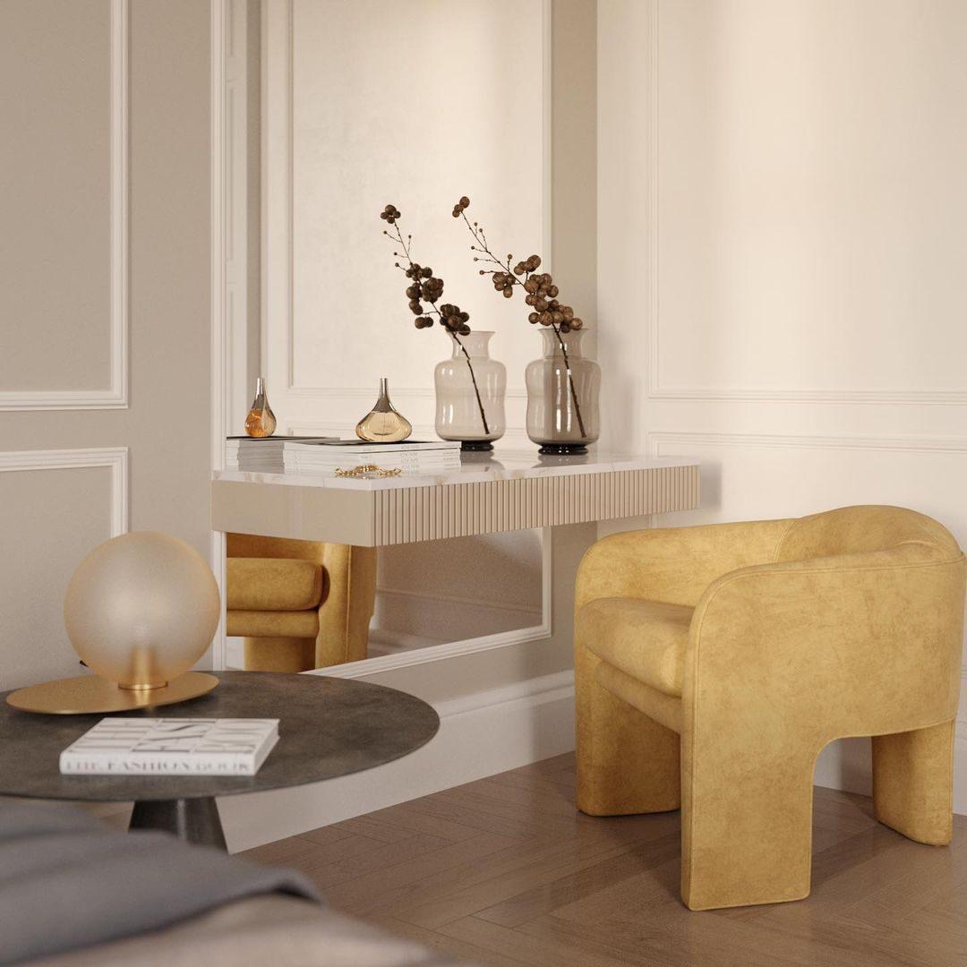 Cirivena moderne tafellamp in goud