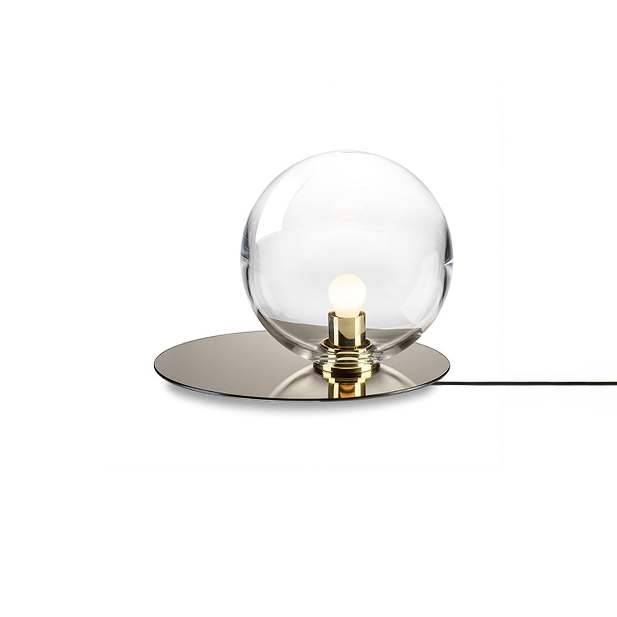 Cirivena moderne tafellamp in goud