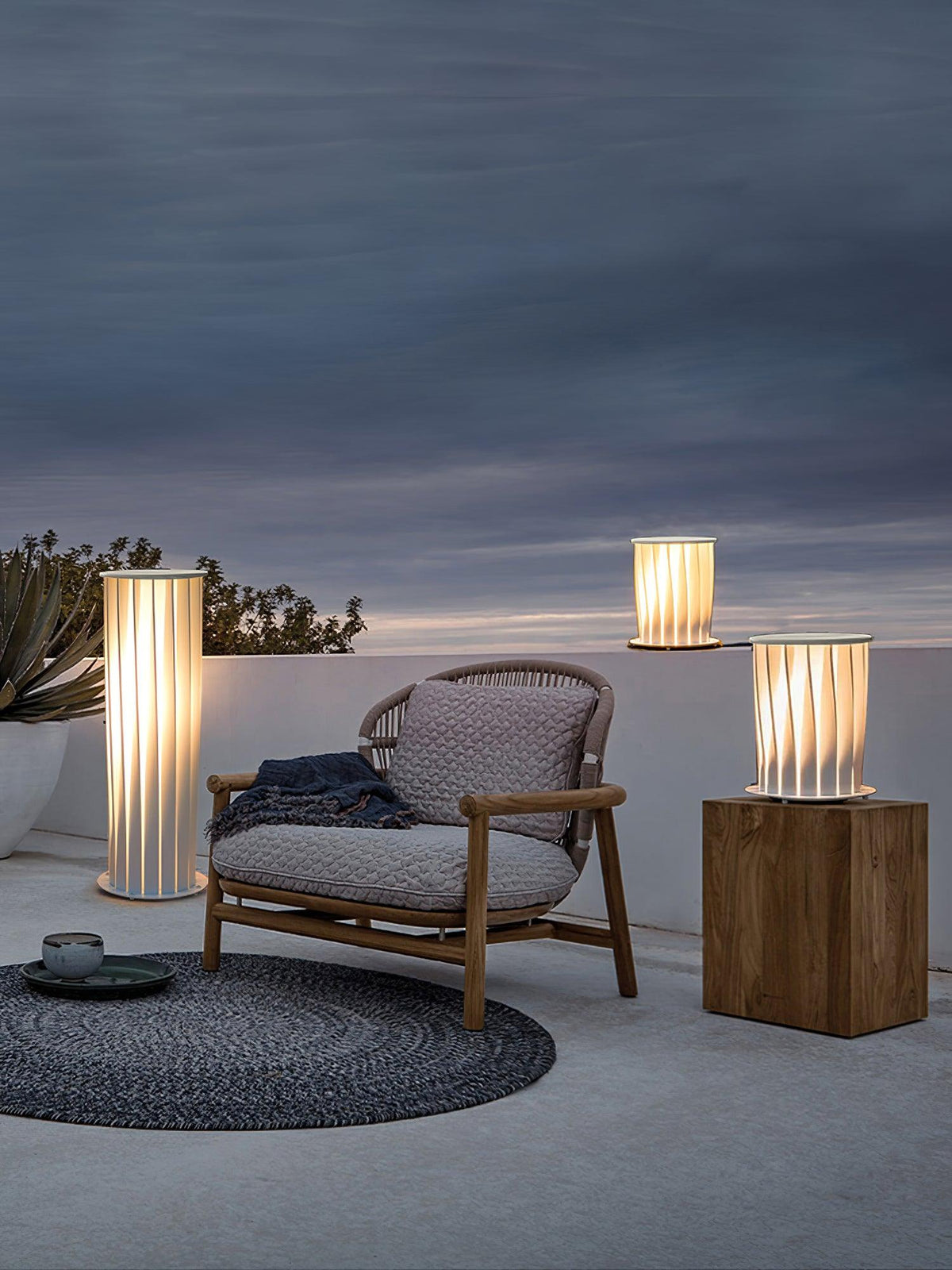 Veliria acryl buitenlamp