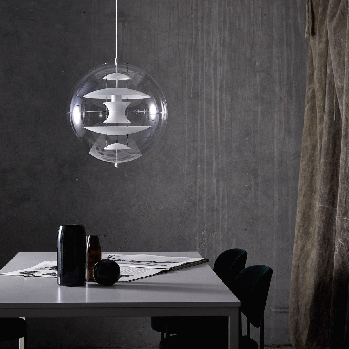 Gyan Futuristische hanglamp van aluminium