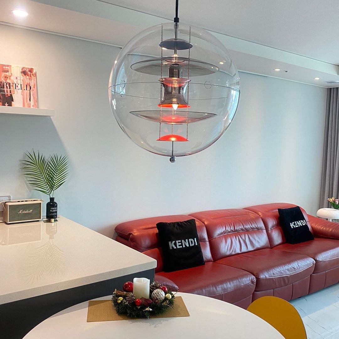 Gyan Futuristische hanglamp van aluminium