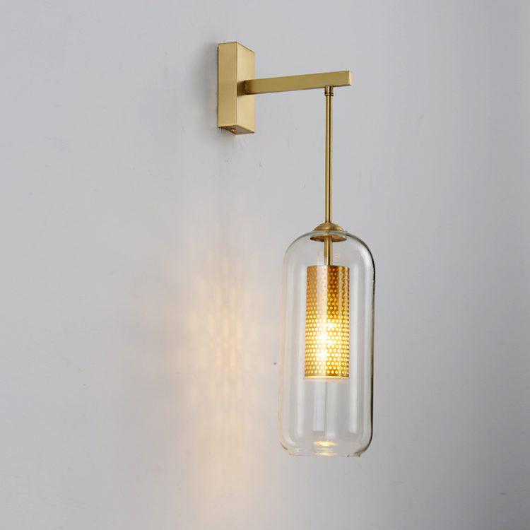 Eirinette Premium Noordse kunst glas wandlamp