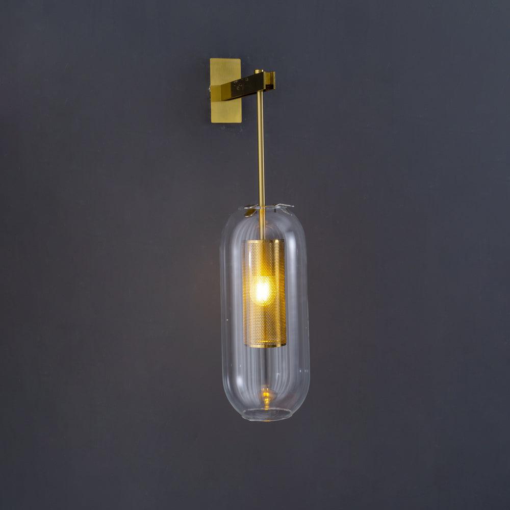 Eirinette Premium Noordse kunst glas wandlamp