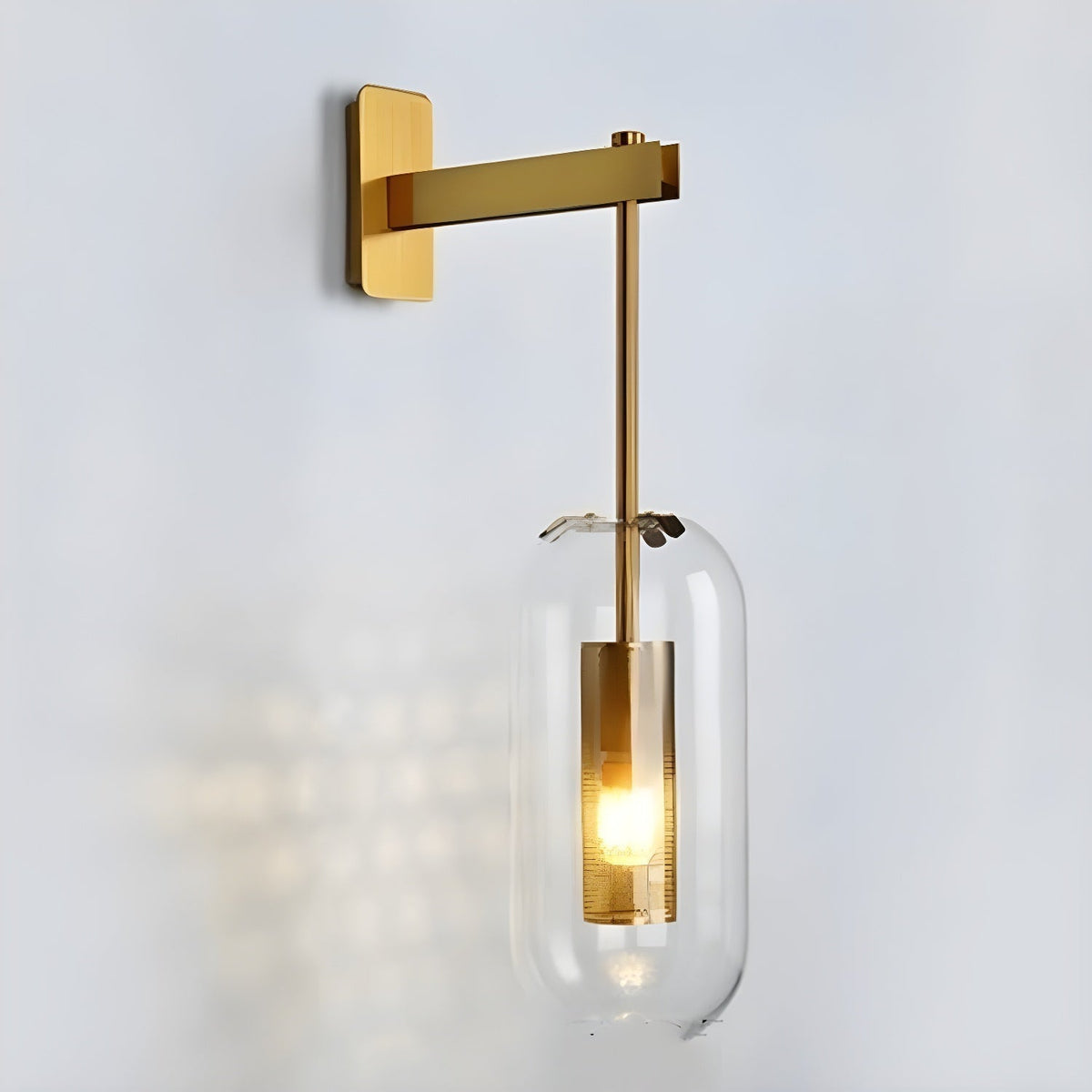 Eirinette Premium Noordse kunst glas wandlamp