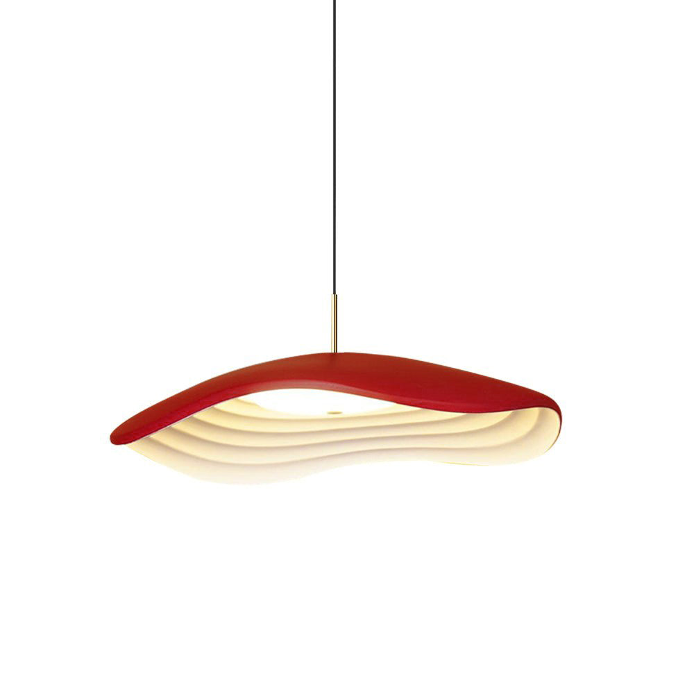 Mariva Moderne hanglamp met golfvorm en accent goudkleurig