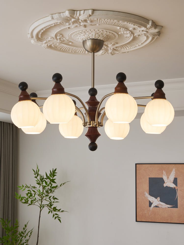 Zosilara traditionele elegantie houten kroonluchter
