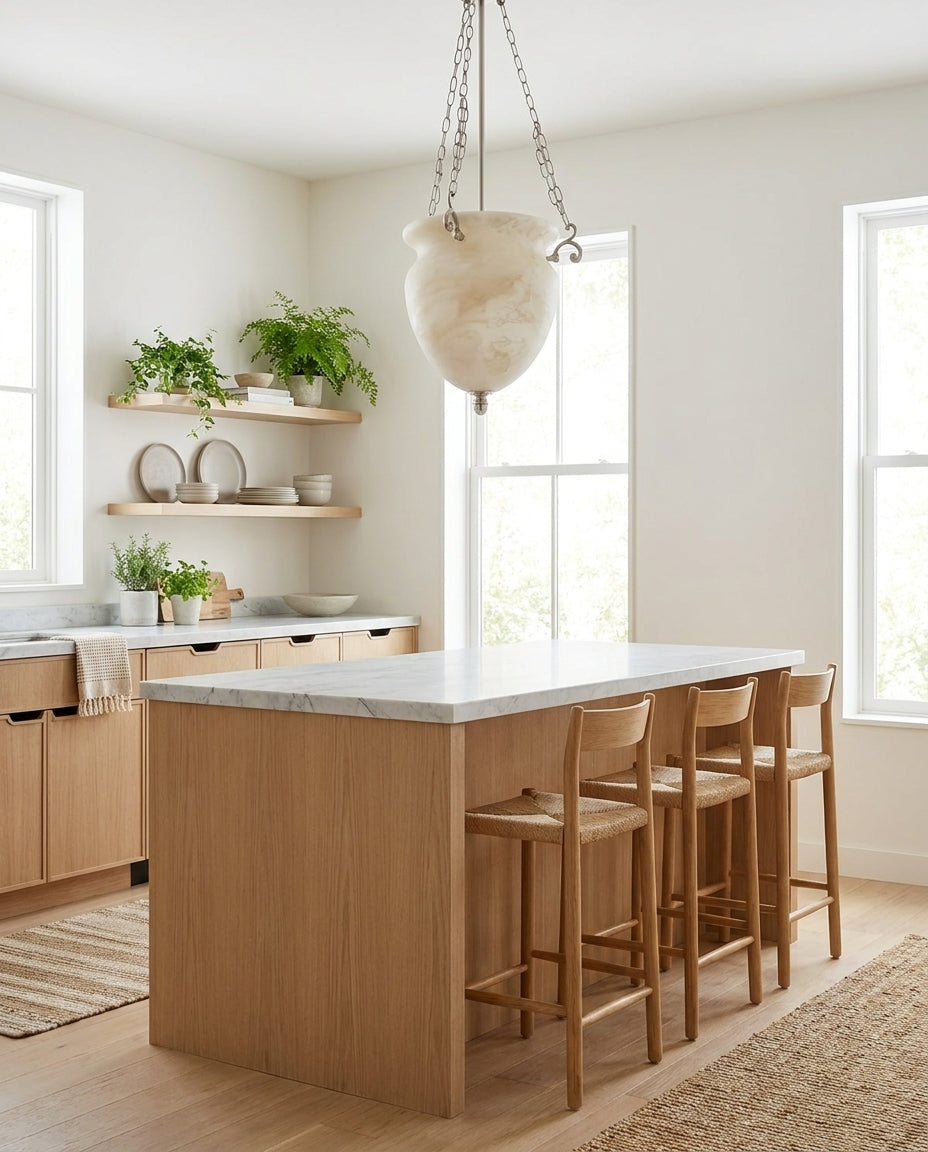 Ashcombe Albasten hanglamp