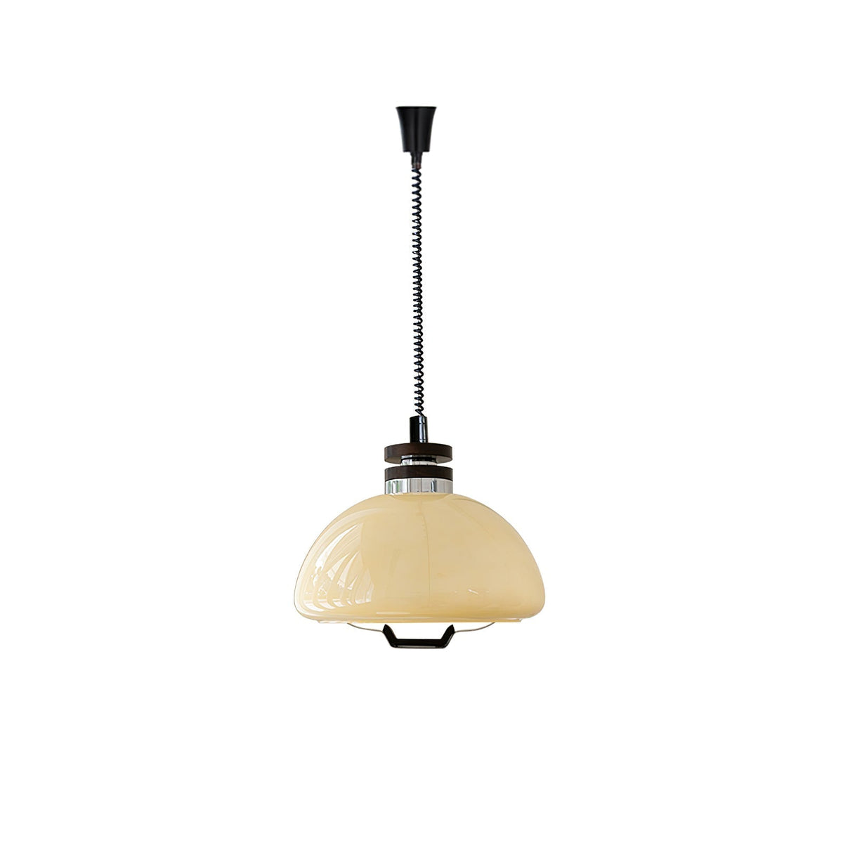 Avvinel Noordse kunst hanglamp pudding hout
