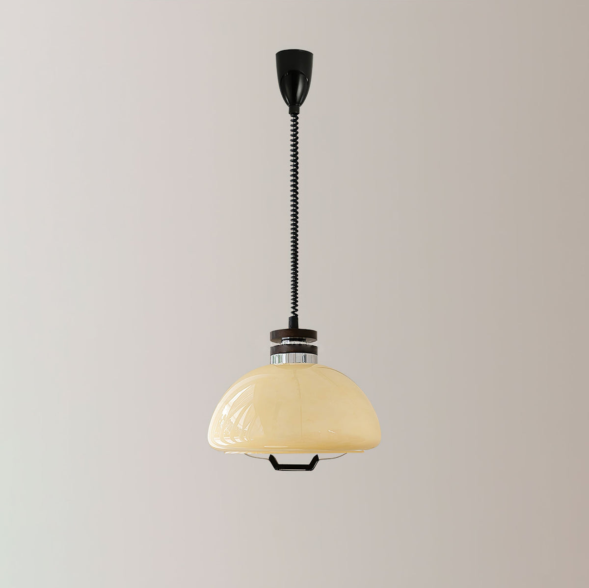 Avvinel Noordse kunst hanglamp pudding hout