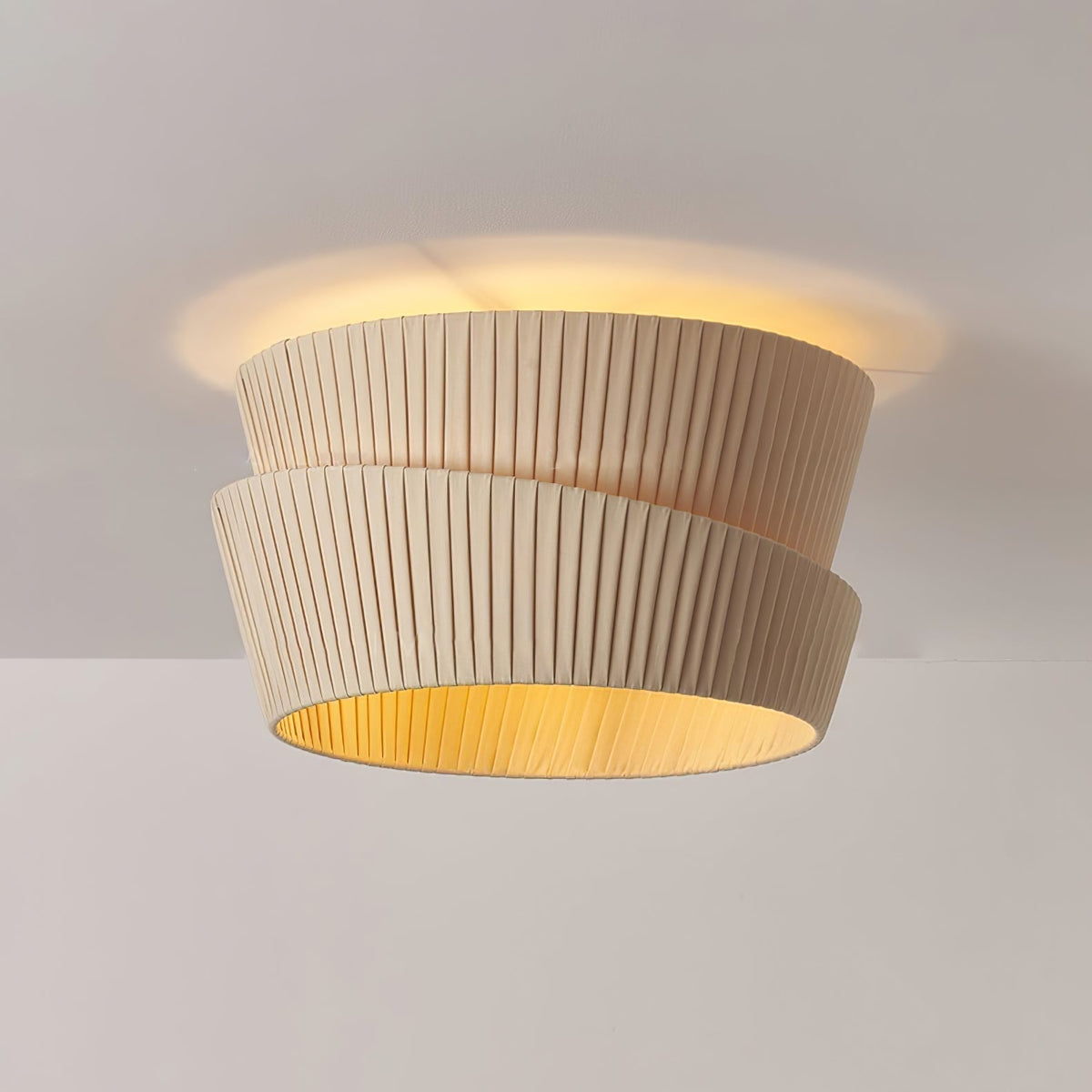 Xlenis Natuurlijke Unieke Twist Stof plafondlamp