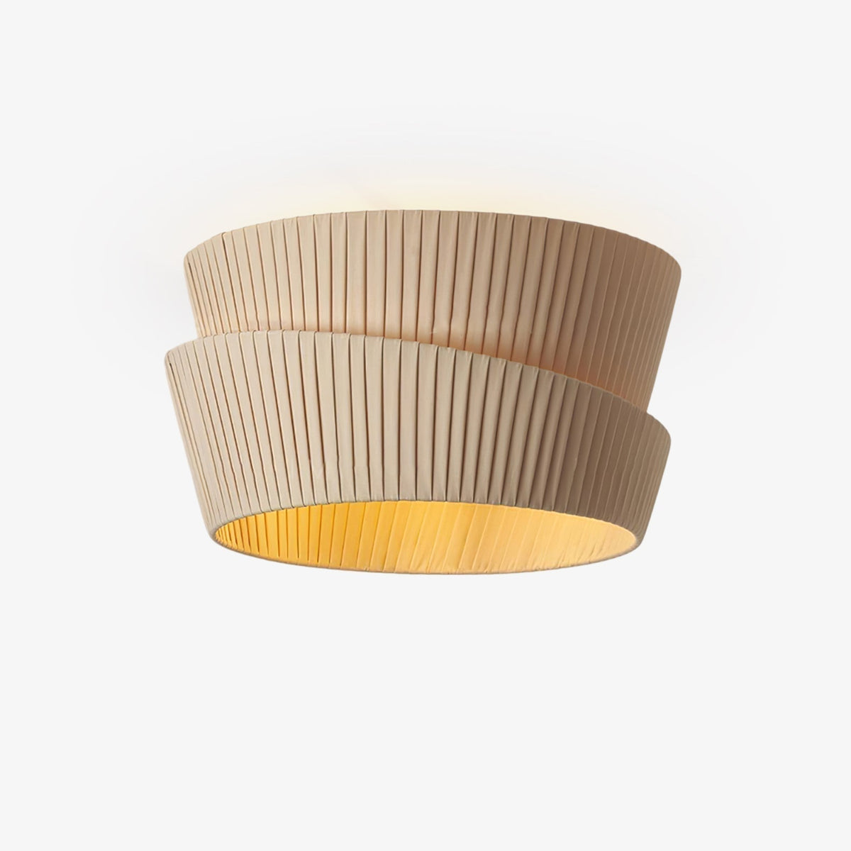Xlenis Natuurlijke Unieke Twist Stof plafondlamp