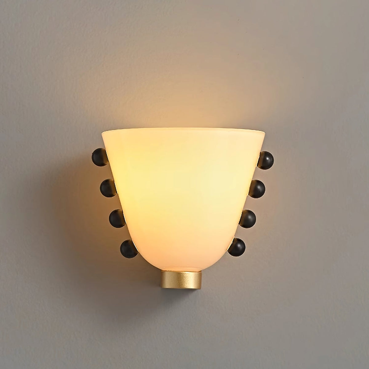 Dominic Minimalistische wandlamp van glas