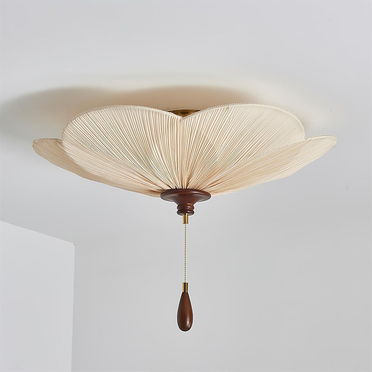 Rivivise plafondlamp met bloemblaadjes