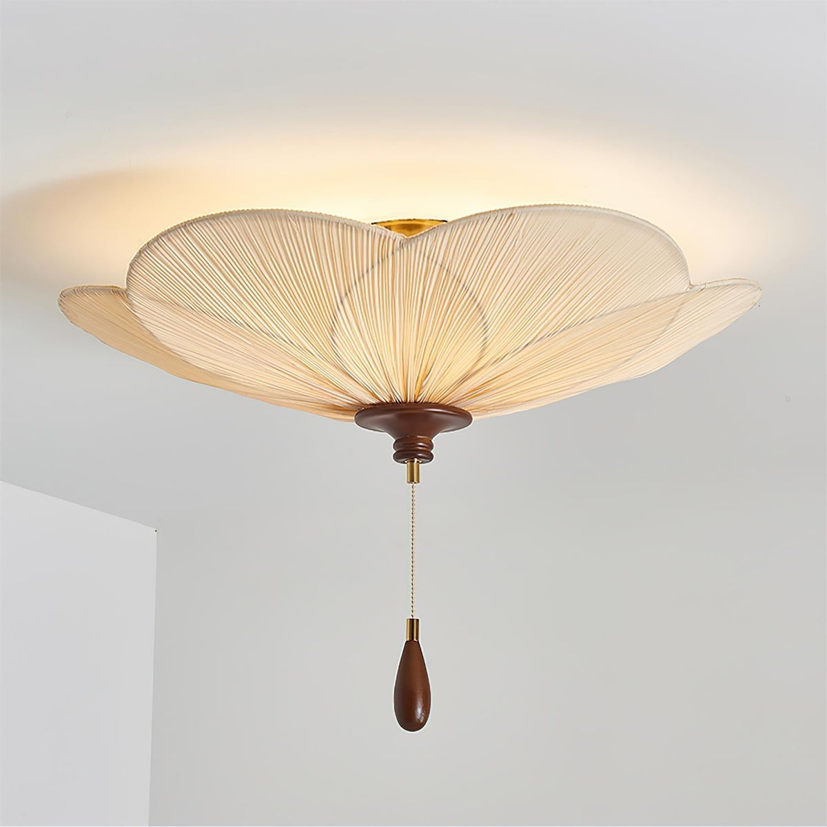 Rivivise plafondlamp met bloemblaadjes