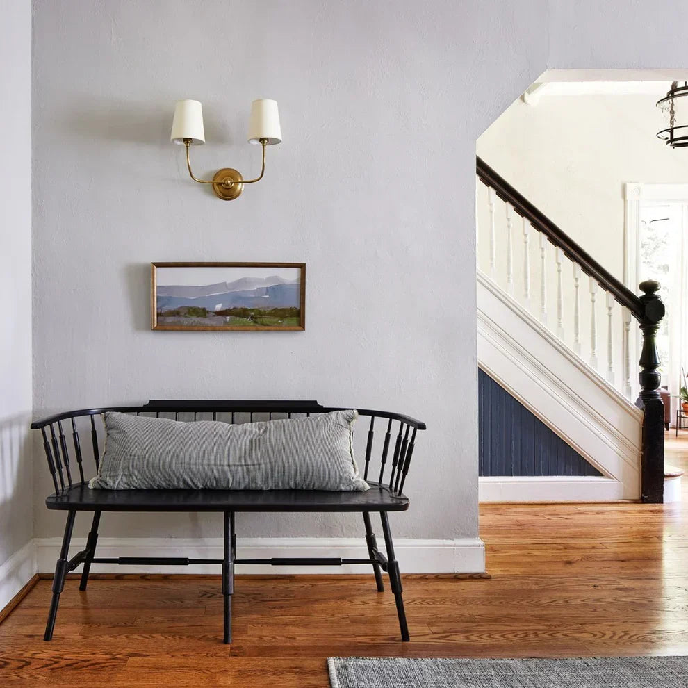 Alessio Vintage Klassiek Metaal Stof Wandlamp Lampenkap Badkamer Slaapkamer