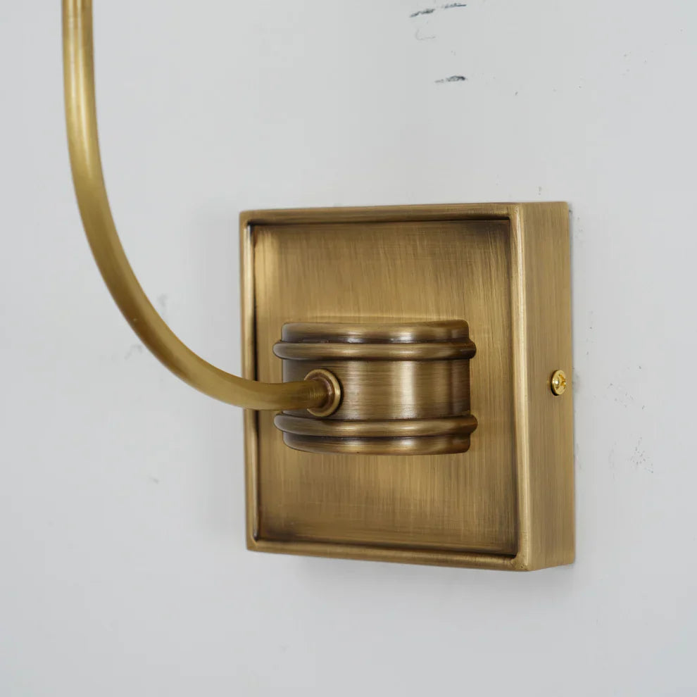 Alessio Vintage Klassiek Metaal Stof Wandlamp Lampenkap Badkamer Slaapkamer