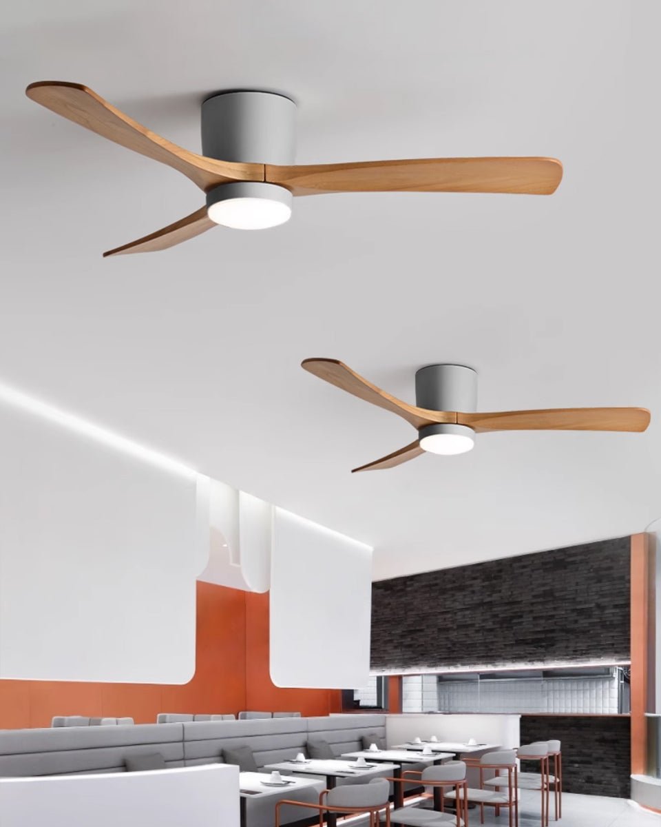 Miroise plafondventilator met verlichting