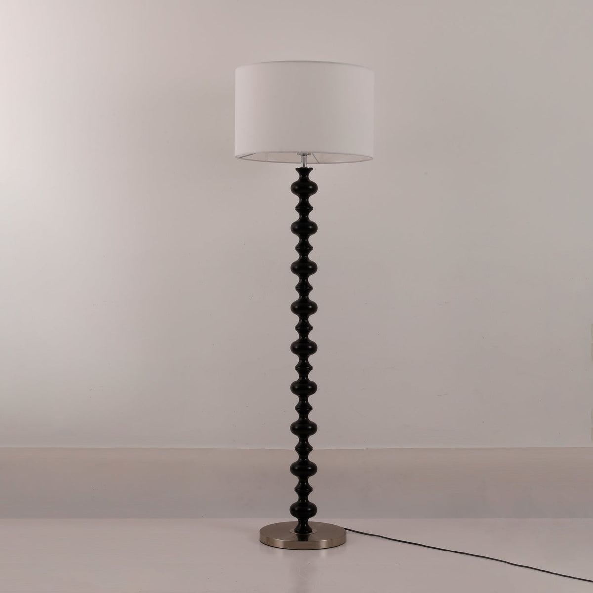 Eloisen Hout Stoffen Minimalistische vloerlamp
