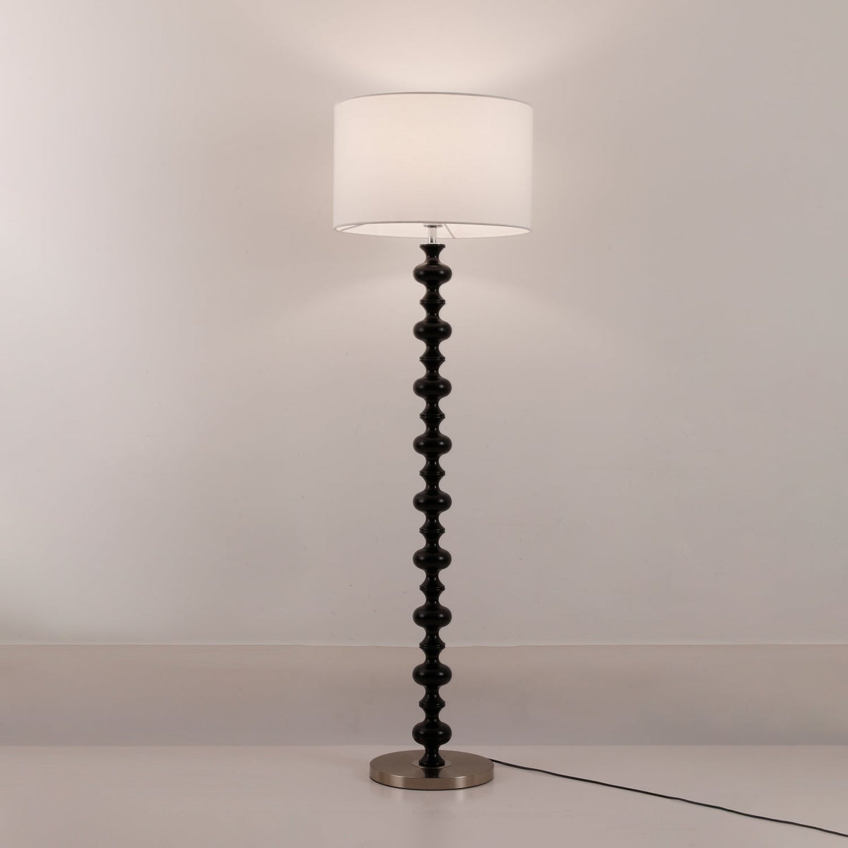 Eloisen Hout Stoffen Minimalistische vloerlamp