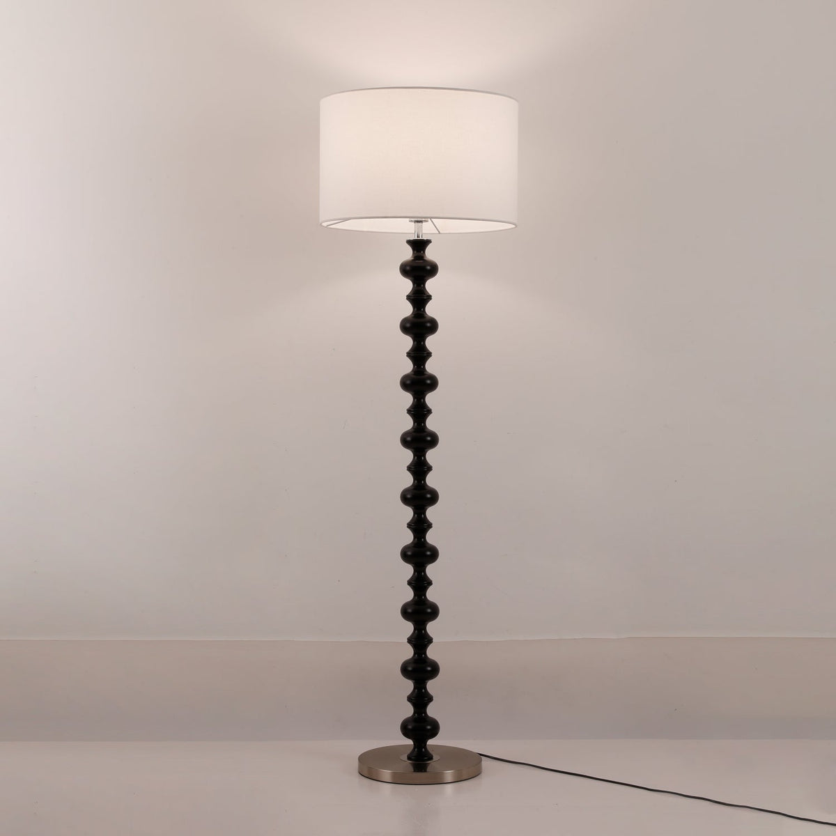 Eloisen Hout Stoffen Minimalistische vloerlamp