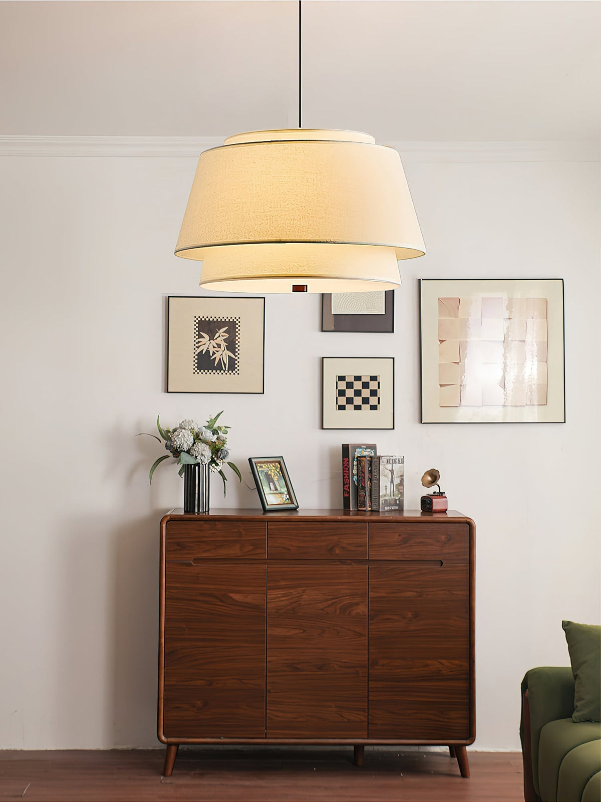 Verdura hanglamp van stof