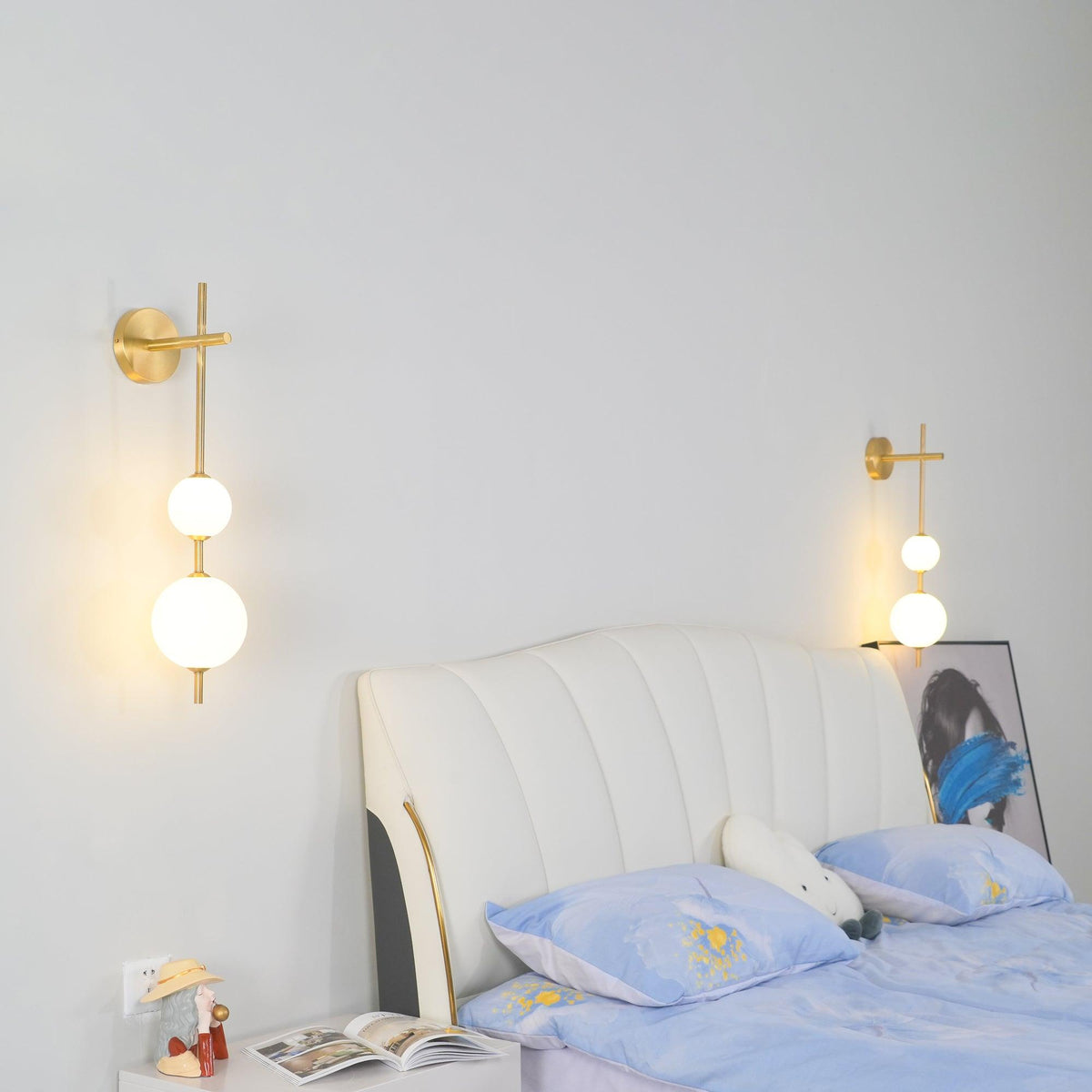Miriiella wandlamp Verticale Bol Minimalistisch