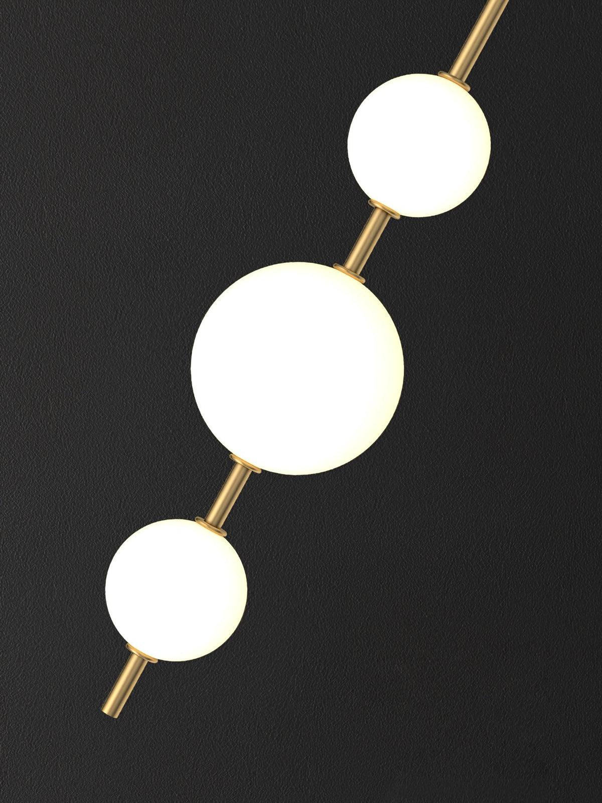 Ilraeia wandlamp met verticale bollen