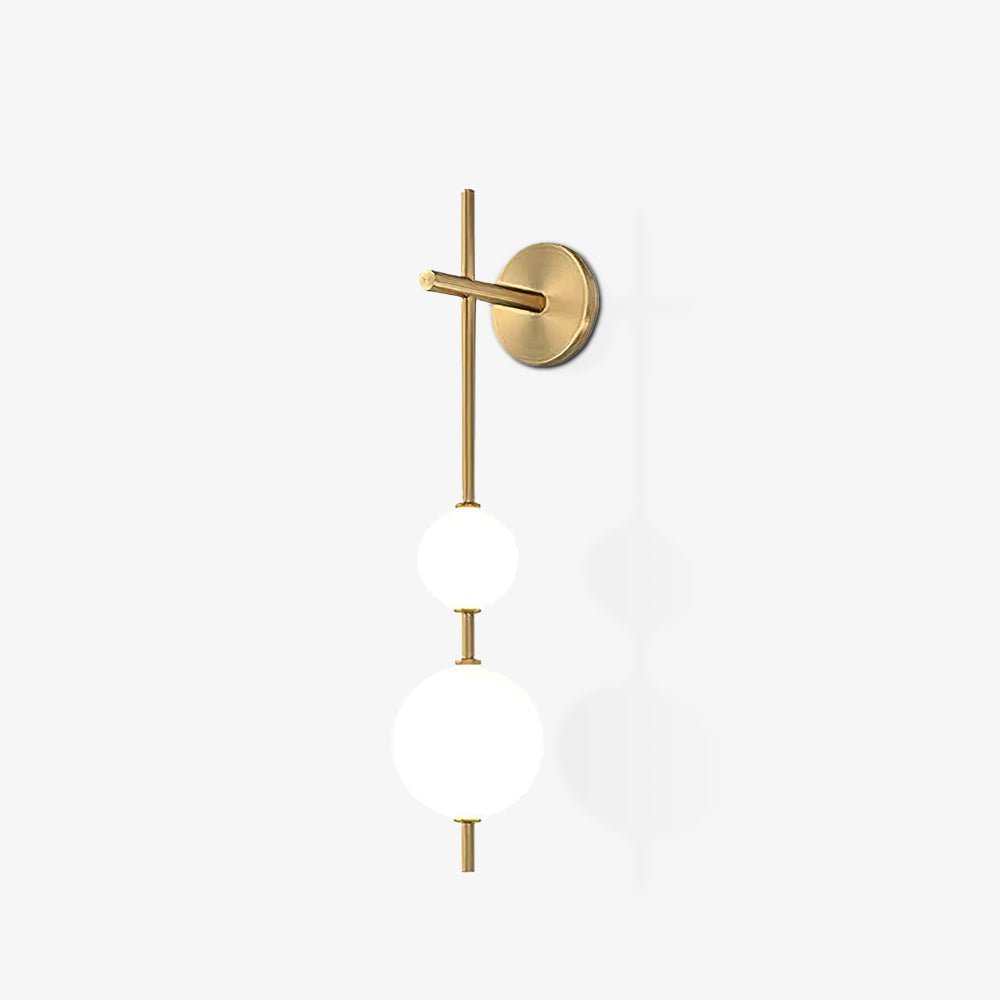 Ilraeia wandlamp met verticale bollen